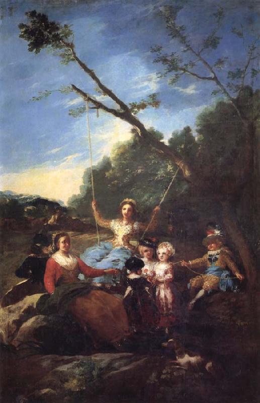 Francisco Goya The Swing